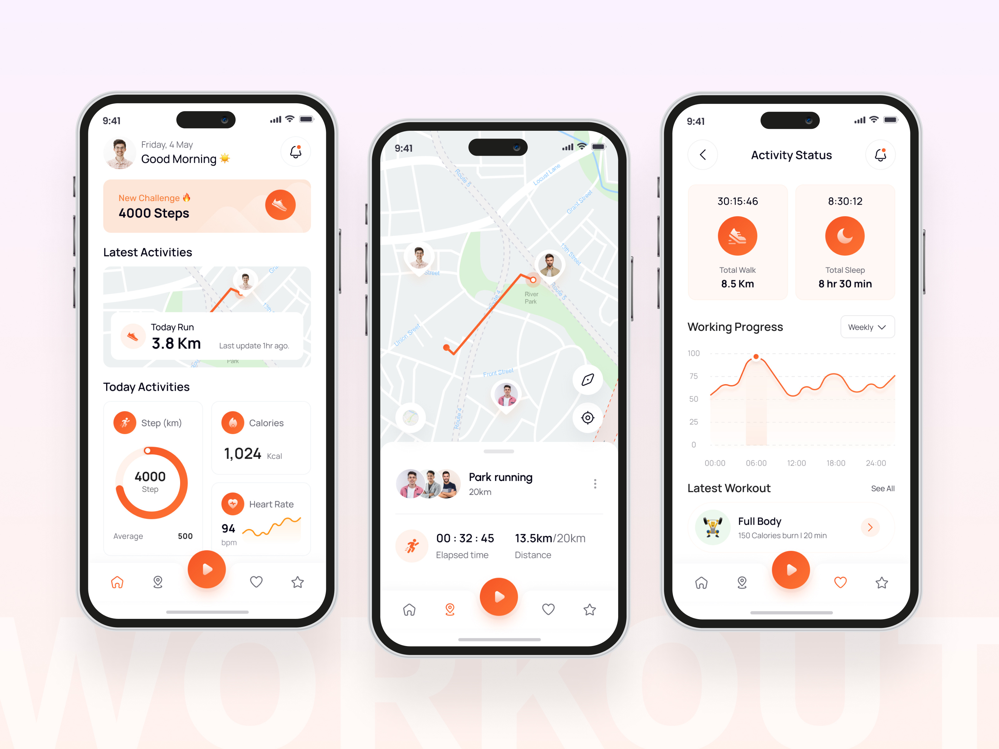Fitness Tracking App